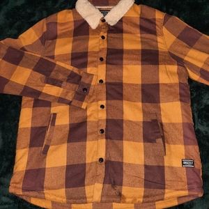 XXL Grizzly Lined Flannel Jacket